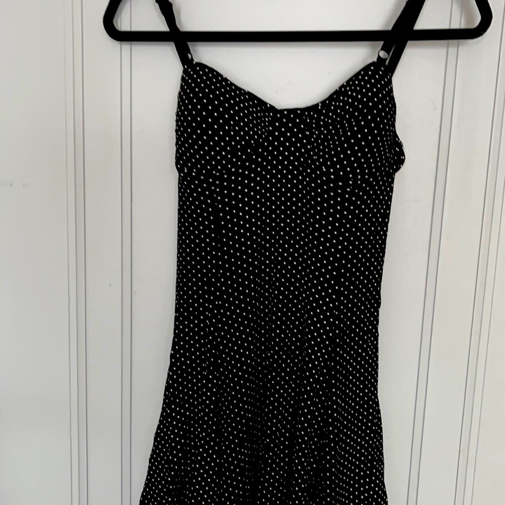 Polka Dot Black Dress! Great for summer!
